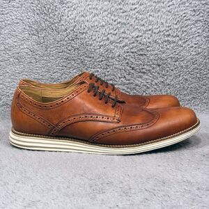 Cole Haan Tan Leather Derbys
